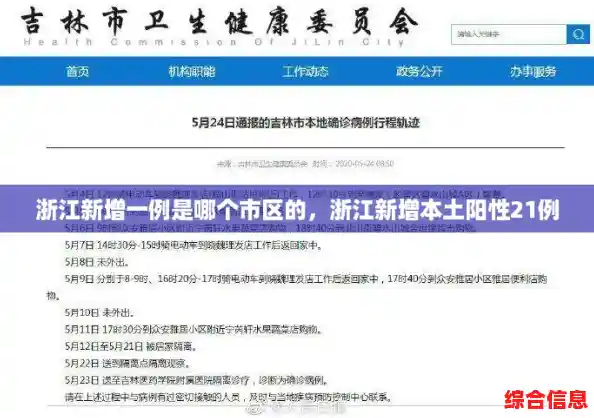 浙江新增一例是哪个市区的，浙江新增本土阳性21例