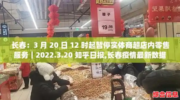 长春：3 月 20 日 12 时起暂停实体商超店内零售服务｜2022.3.20 知乎日报,长春疫情最新数据
