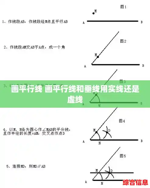 画平行线 画平行线和垂线用实线还是虚线 画平行线 画平行线和垂线用实线还是虚线