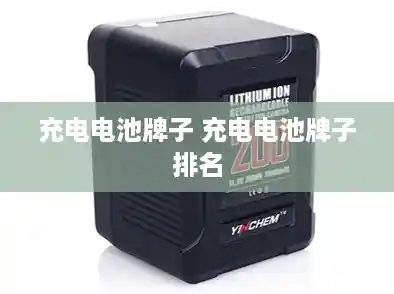充电电池牌子 充电电池牌子排名 充电电池牌子 充电电池牌子排名