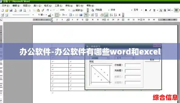 办公软件-办公软件有哪些word和excel 办公软件-办公软件有哪些word和excel