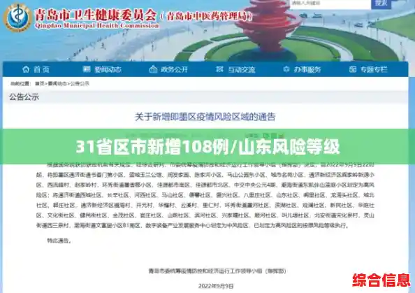 31省区市新增108例/山东风险等级