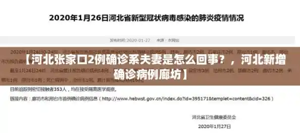 【河北张家口2例确诊系夫妻是怎么回事?,河北新增确诊病例廊坊】 【河北张家口2例确诊系夫妻是怎么回事?,河北新增确诊病例廊坊】