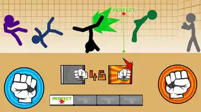 横版格斗不够过瘾?试试《火柴人决斗双人版》的2~4人联机激斗吧! 横版格斗不够过瘾?试试《火柴人决斗双人版》的2~4人联机激斗吧!