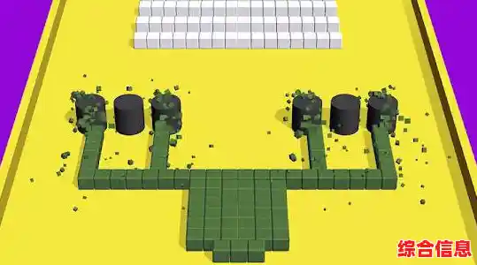 厌倦了传统游戏？翻滚像素人》的像素粉碎+障碍躲避，你敢来战吗？