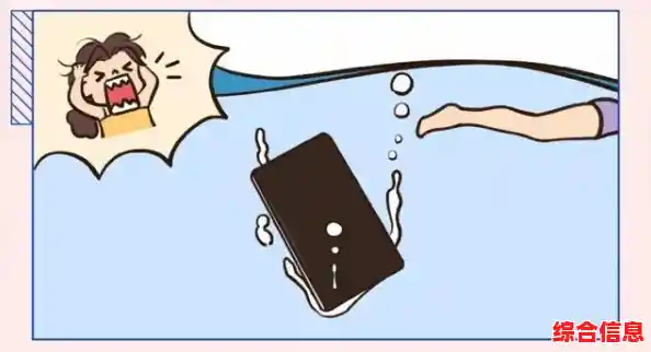 手机意外进水别慌张，立即尝试这些专业急救技巧！