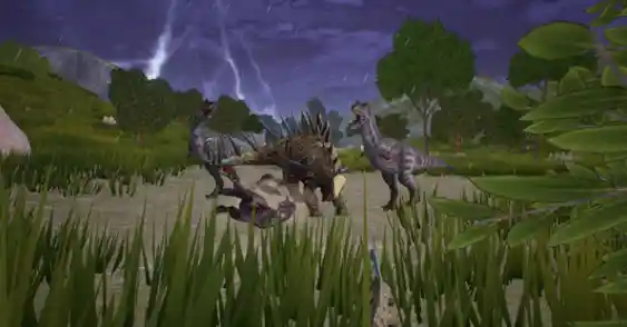 想体验侏罗纪恐龙的生存挑战？诅咒之岛内置MOD菜单》最新版满足你！