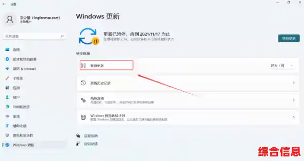 Win11自动升级关闭方法/自动更新win11