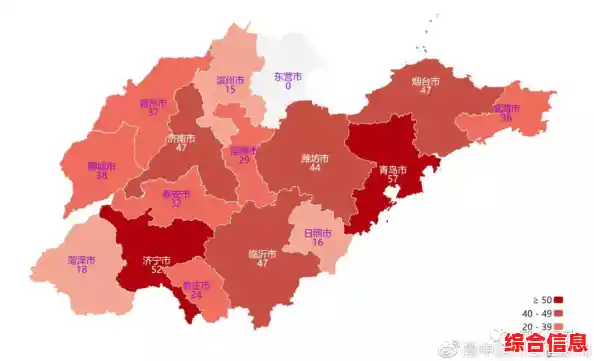 【山东新增本土确诊31例无症状144例，山东省疫情分布图最新消息】