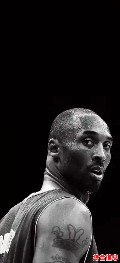 科比高清壁纸 科比高清壁纸黑白