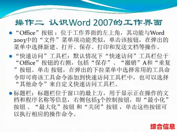 全面解析Word2007实用功能：从入门到熟练操作技巧