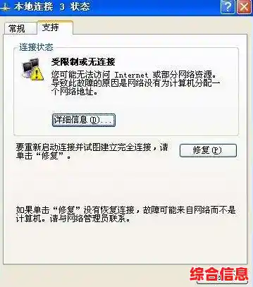 电脑本地连接受限或无连接解决方法,本地连接受限制怎么解决