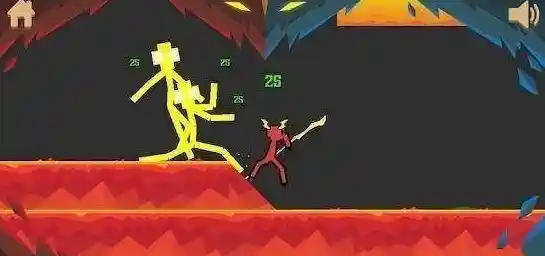 想体验激爽格斗？火柴人大战双人版》最新版不来试试吗？