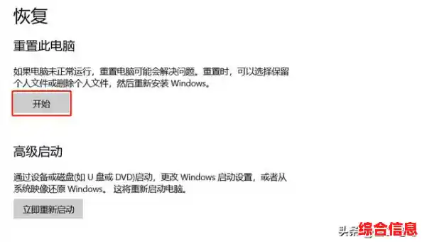Windows 10系统还原操作指南：详细步骤与实用技巧