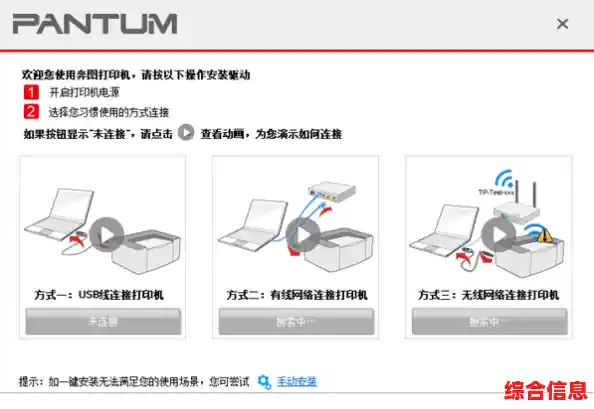 详解奔图打印机驱动的获取途径及安装操作方法