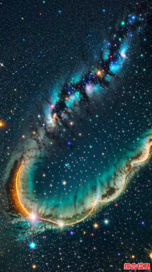 梦幻夜空沉浸式高清壁纸，璀璨星河引领您探索宇宙的深邃与壮美