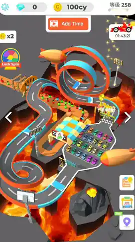 还在寻找能改装赛车、解锁地图的游戏？汽车大冲关3D》不试试吗？