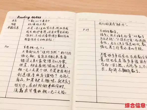 手写笔记本:墨迹中封存的思考轨迹与情感温度 手写笔记本:墨迹中封存的思考轨迹与情感温度