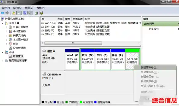 电脑分区操作详解:一步步教你合理规划硬盘空间 电脑分区操作详解:一步步教你合理规划硬盘空间