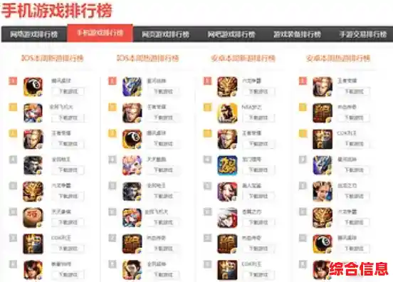 手机游戏推荐,手机游戏推荐排行榜