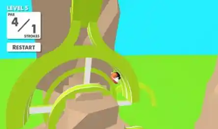 想要锻炼操作技术？像素高尔夫》的力度与角度控制你是否能完美驾驭？