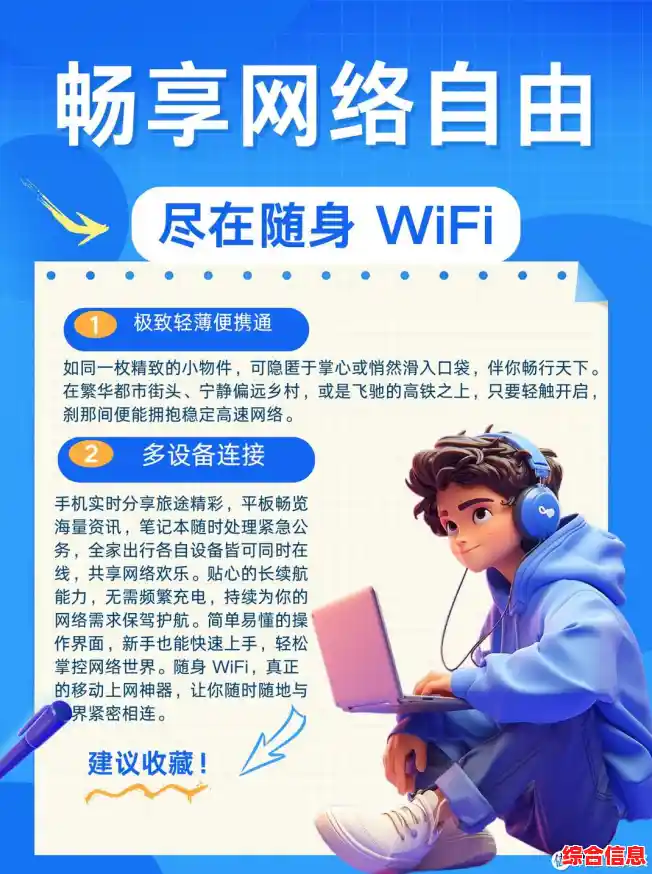 自由畅连无线网络，便携式WiFi伴您随时随地轻松上网无忧