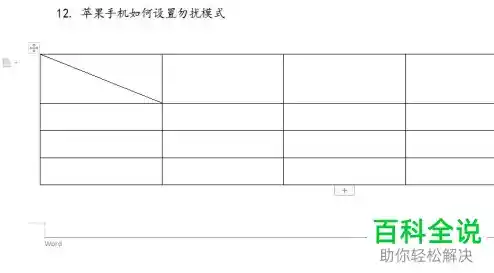 Excel与Word中绘制表格斜线的详细教程与要点
