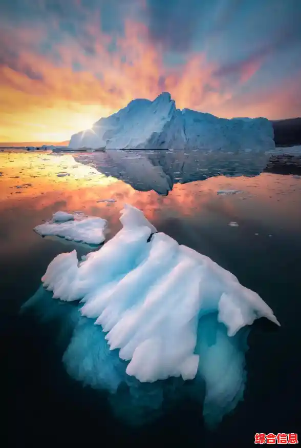 亲临极地冰雪奇观：高清视频带你领略冰川与极光的壮丽交响！