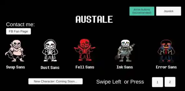 还在找能自创关卡的游戏？传说之下三重审判(AUSTALE)不来试试？