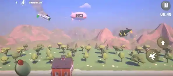 还在寻找释放压力的休闲游戏？呼吸飞行》让你化身小鸟畅游天空！