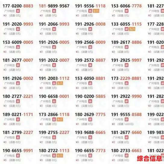 手机选号全攻略：轻松锁定心仪靓号，网上操作简单快捷！