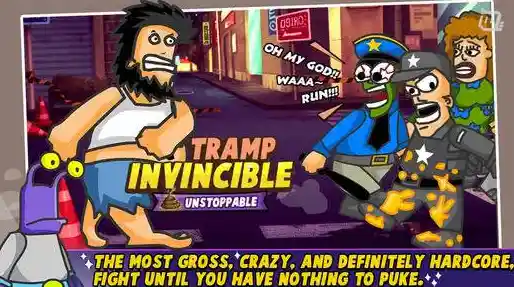 想体验无限血量的横版动作快感？无敌流浪汉无敌版》让你轻松碾压一切！